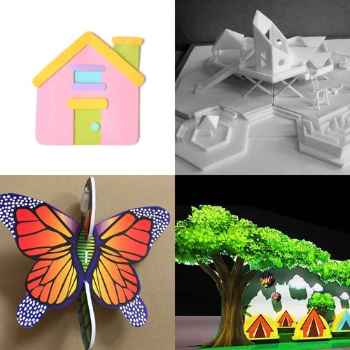 Zzrywuty 10 Pack Large Foam Boards 24" x 36", 5mm Thickness Styrofoam Foam Core Board for Crafts, White Poster Board Vision Board Presentation Board Mat Board