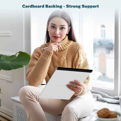 24 Pcs Legal Pads 8.5" x 11" College Ruled Note Pads 8.5 x 11.75 Inch Micro-Perforated Notepad 720 Sheets in Total Lined Writing Paper Notebook for Office, School Supplies & To-Do Lists 30 Sheets/Pad