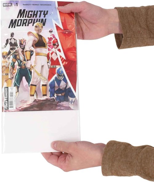 BCW Current Premade Comic Bags & Boards | Preloaded Sleeves & Backer Boards for Modern Comics (100 Pack, Non-Resealable)