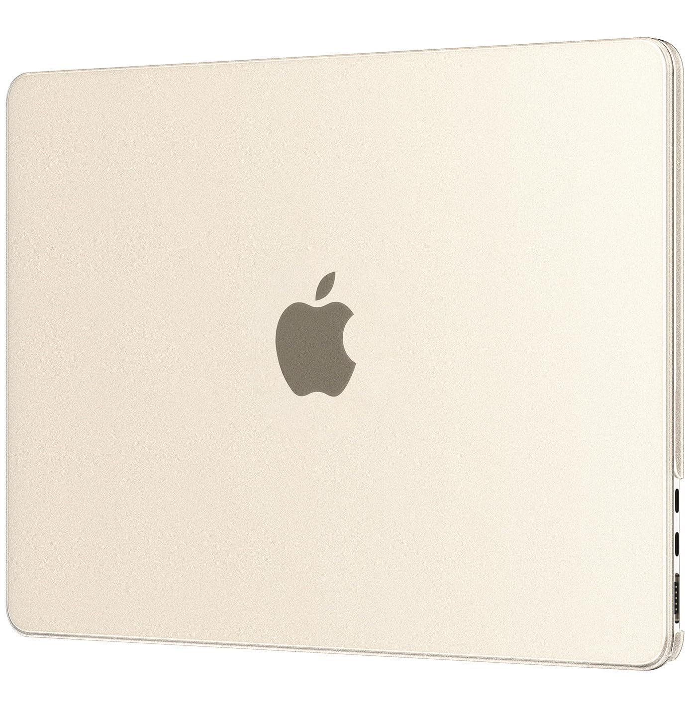 EooCoo Compatible with MacBook Air 13 inch Case M5 2026-2022 M4 M3 M2 A3449 A3240 A3113 A2681, Upgrade Matte, Scratch Resistant, Sturdy Protective Hard Shell for Mac Air 13.6 inch Case, Starlight