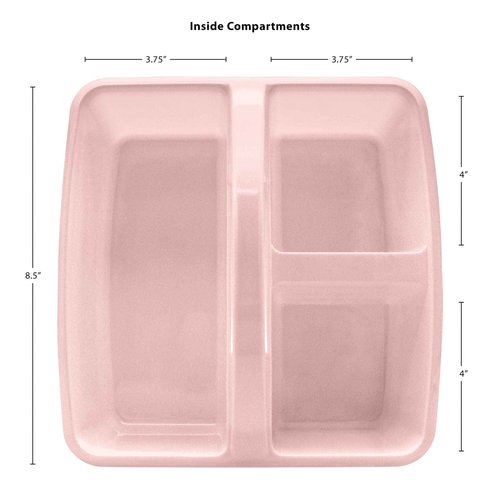 Teacher Created Resources® Storage Caddy, Light Pink (Pack of 3)