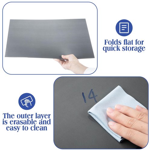 Crtiin 24 Pcs Privacy Folders for Students Desk Dividers Standard School Privacy Cardboard Board Testing Dividers Shield for Classroom Teacher Supplies Keep Eyes from roving(Simple)