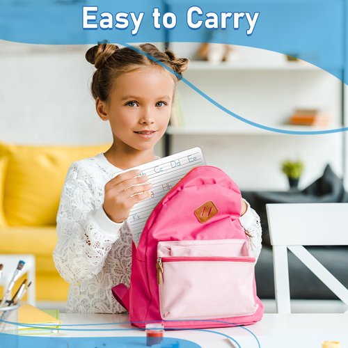 24pcs Dry Erase Board with Lines Handwriting Practice for Kids Letter Alphabet Tracing Thickened Whiteboard Classroom Must Haves Double Sided Teacher Learning Tool Portable Drawing Learning 12" x 9"