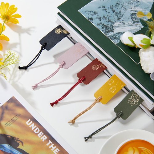 Skyygemm 10 Pcs Christian Bookmarks for Women 1.2" x 5.9" Soft Leather Bible Inspired Bookmark with Floral Uplifting Words Personalized Religious Gifts for Book Lovers Mother Readers Church(Pastel)