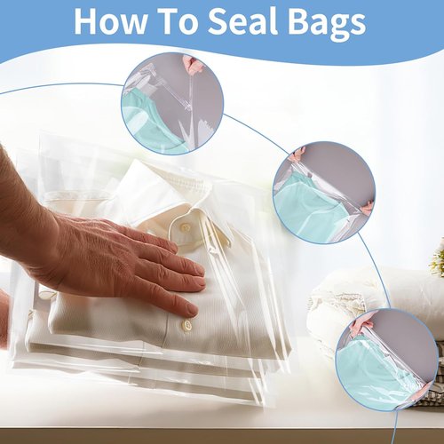 Cellophane Bags - 100 Pcs Resealable Clear Poly Bags for Clothes, Party Favors & Artwork | 10x14 Inches