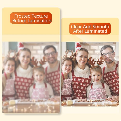 HTVRONT Thermal Laminating Pouches - 200 Pack Laminating Sheets (5 Mil, 9"x11.5") | Wrinkle & Bubble-Free Protection for Photos & Documents