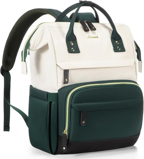 LOVEVOOK Laptop Backpack - 17 Inch Waterproof Business Purse with Large Capacity for Women | Ideal for School & Travel