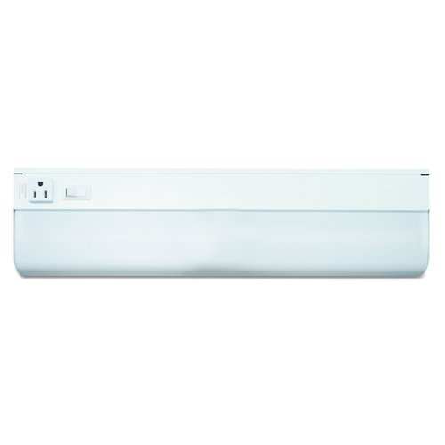 Ledu L9011 Under-Cabinet Fluorescent Fixture, Steel, 18-3/4 x 4, White