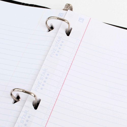 Five Star Loose Leaf Paper Plus Study App, 12 Pack, Notebook Paper, College Ruled Filler Paper, Reinforced, 8.5 x 11, 80 Sheets per Pack (170026-ECM)