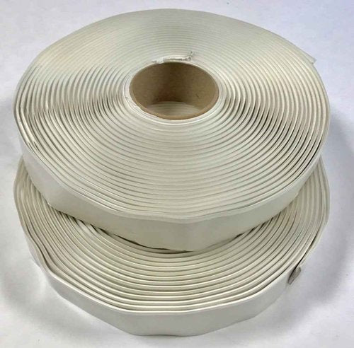 Colorimetrics White Putty Tape/Butyl Tape 1/8" x 1" x 30' (2-Pack)