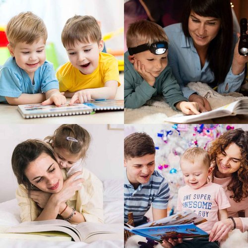 144 Pcs Guided Reading Strips, Dyslexia Tools for Kids, Colorful Text Overlays for Early Readers, ADHD Finger Trackers Highlight (96 Wands and 48 Removable Rings)