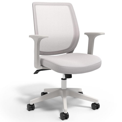 Union & Scale Staples UN59418 Essentials Mesh Back Fabric Task Chair, Gray