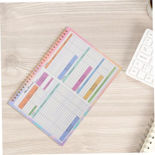 Angoily Accounting Record Book Financial Ledger for Household Budgeting Expense Tracking Simplified Cash Management Journal for Personal Business Use
