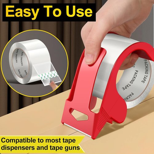 Clear Packing Tape | Heavy Duty 2 Inch x 65 Yards - 36 Rolls for Shipping, Moving & Storage