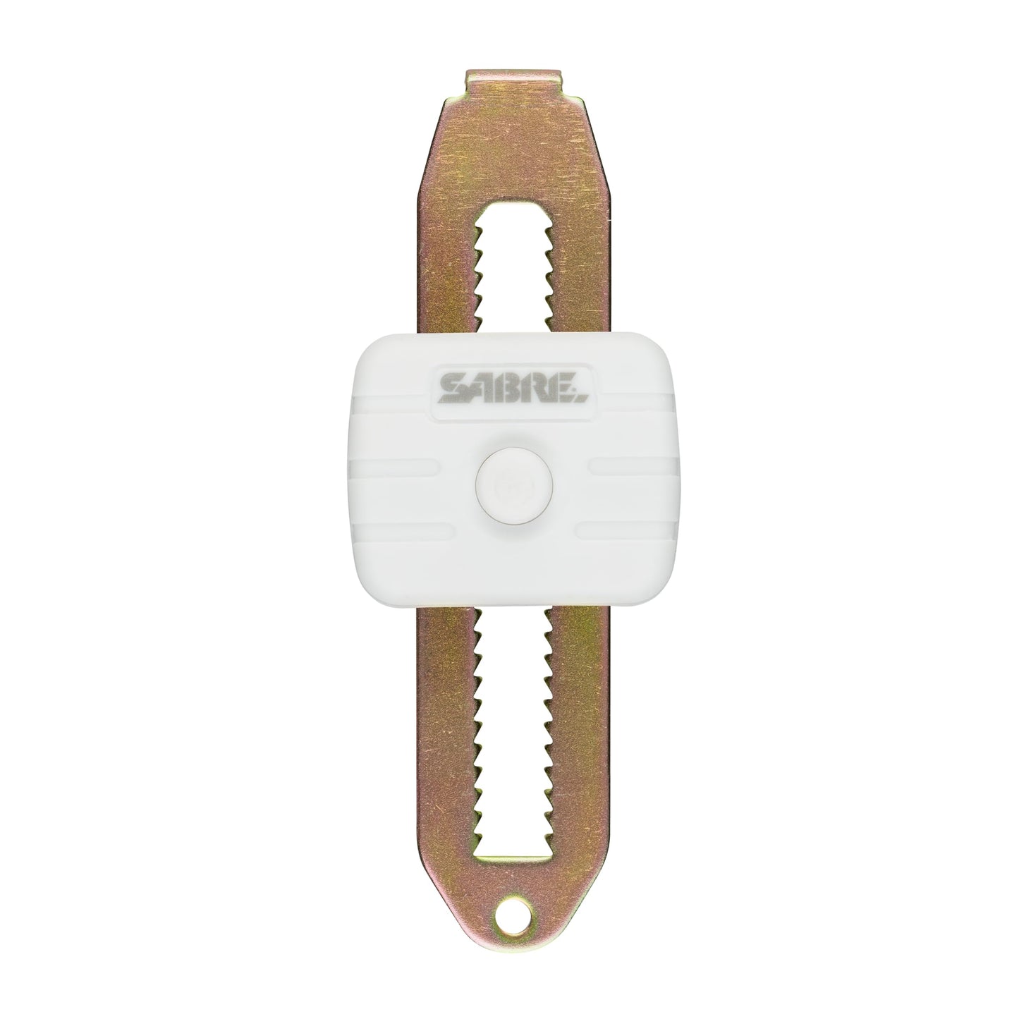 SABRE Compact Travel Door Lock, Portable Security Lock for Travel, Hotels, & Rentals, Withstands 650 lbs of Force, Installs in Seconds, No Tools Required, Lightweight & Small for Easy Carry