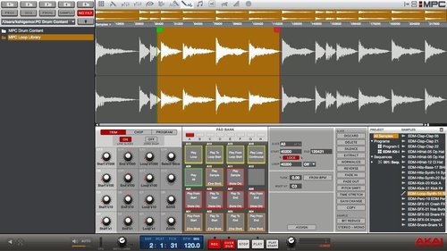 Akai Professional MPC Studio Black | Ultra-Portable MPC With MPC Software (Download), USB Power, LCD Screen, Touch Sensitive Encoders, Brushed Aluminium Body & Data Dial