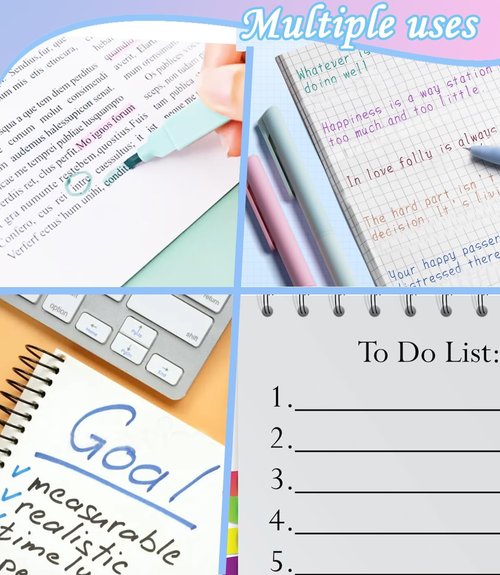 Bible Journaling Kit - Bible Highlighters, No Bleed Pens & Cross Paper Clips | Complete Set