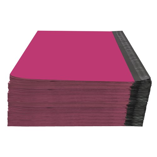 UBmove Colored Poly Mailers Pack of: Be creative with your packaging with Colored mailers (Pink, 12" x 15.5" pack of 500)