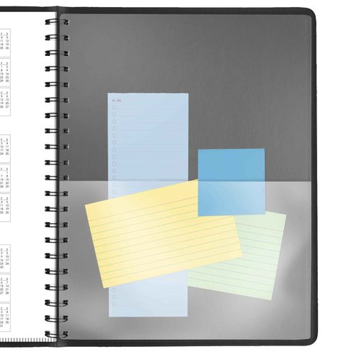 AT-A-GLANCE 2026 Appointment Book Planner, Daily, 8" x 11", Large, Four Person Group, Black (708220526)