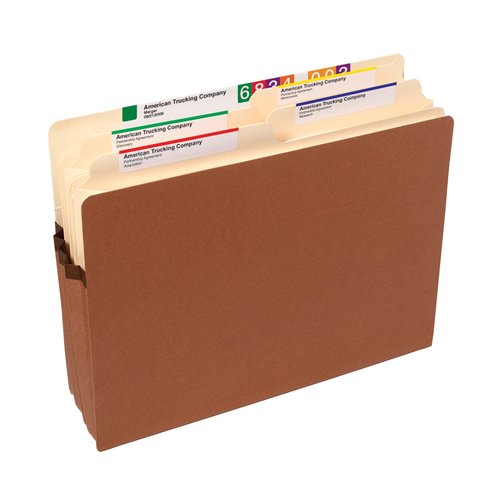 Smead File Pockets and File Jackets Bundle (25 Count) | Letter Size