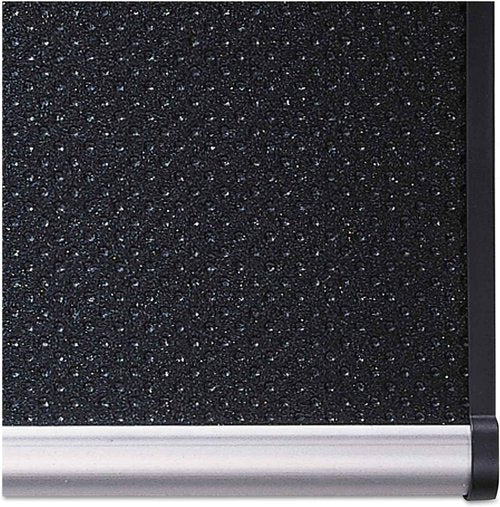 Quartet Bulletin Board, 3' x 2', Embossed, Hi-Density Foam, Aluminum Frame (B343A)