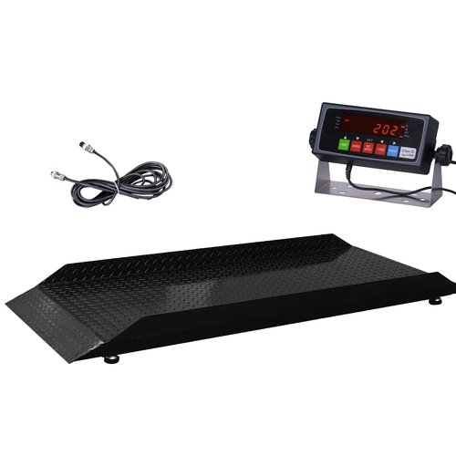 PEC Scales Large Farm Animal Scale/Digital Livestock Weighing Equipment, Capacity 4000 x 1 lb for Cattle, Horse, Goat, Cow, Alpaca, etc. (84x30)