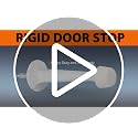 KOVOSCH 2 Pack Satin Nickel Heavy Duty Rigid Door Stops with Rubber Tips