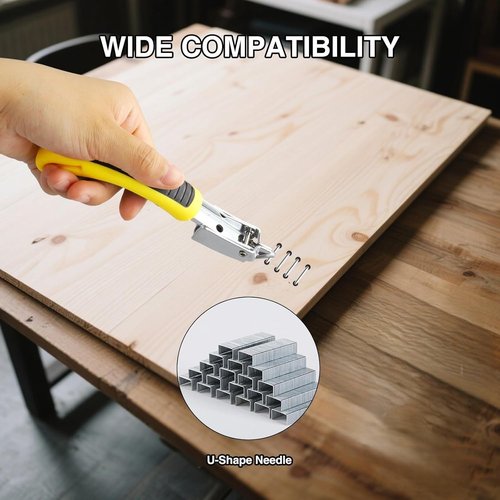 QIYUDA 2PCS Staple Remover Heavy Duty, Carpet Tack Strip Remover Tool, Stapler Puller
