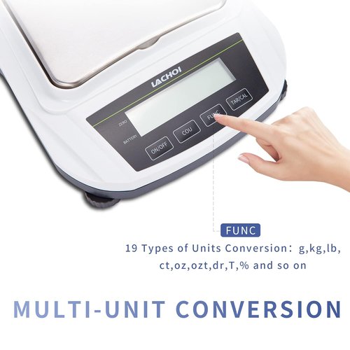 Lab Scale - 2000g High Precision Analytical Balance | 0.01g Accuracy Digital Gram Scale