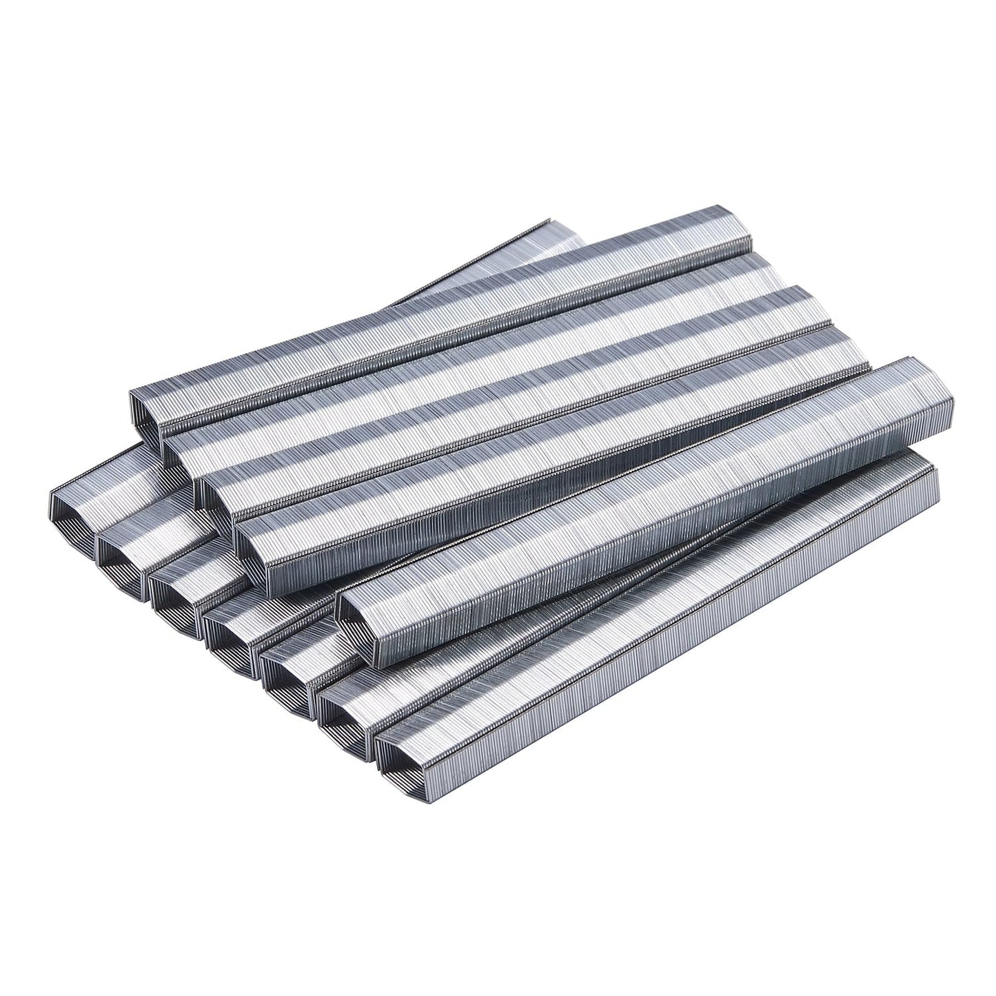Bostitch Office B8 PowerCrown Staples - 0.375 Inch Leg, 45 Sheet Capacity, 5,000 Count, Silver