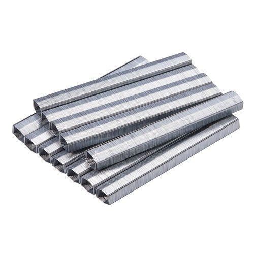 Bostitch Office B8 PowerCrown Staples, 0.375 Inch Leg, 45 Sheet Capacity, 5,000 Per Box (STCR21153/8), Silver