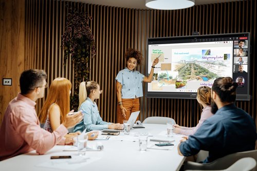 Promethean ActivPanel 10 65" High Specification Digital Whiteboard for Office or Classroom, 4K UHD, OS Flexible Device, Panel, 3 Year Onsite Support