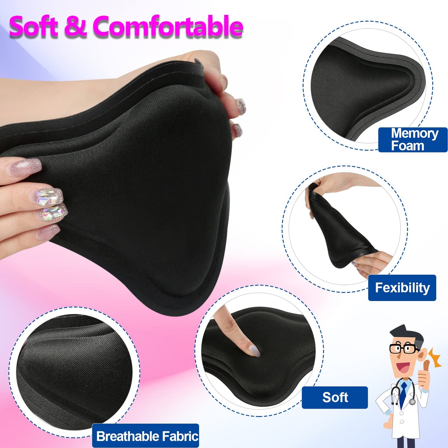 Lipo Foam Back Board, BBL Lumbar Molder, Lipo Board Post Surgery, BBL Post Surgery Supplies, Back Compression Lipo Foam Board, Tabla Moldeadora for BBL & Liposuction Post Surgery Recovery(Black)