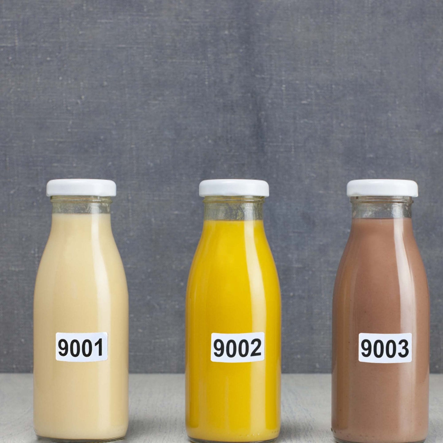 DGBDPACK Consecutively Numbered Labels, 1.5 x 0.79 Inch Self-Adhesive Inventory Numbered Sticker (1001-2000)