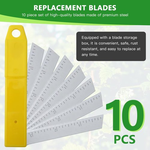 Artmavin 10 Pcs 3-7/8" Replacement Blades Fit for 401 37201 37301 Craftsman Handi-cut