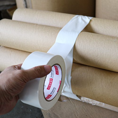 JIALAI HOME White Duct Tape Heavy Duty, 12 Roll Multi Pack, 30 Yards x 2 Inch, 9 Mil Strong, Flexible, Waterproof and Tear by Hand - for Home Use, Do-It-Yourself Projects and Repairs