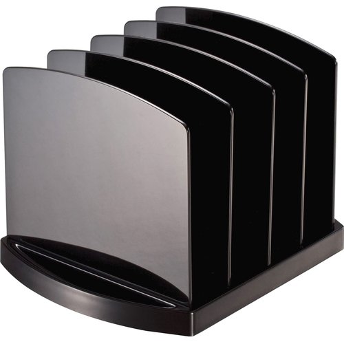 Officemate 2200 Series Standard Sorter, Black (22322) 6.8"x9.4"x8"