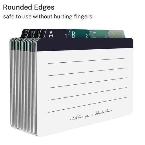 MaxGear Index Cards & Organizer Set