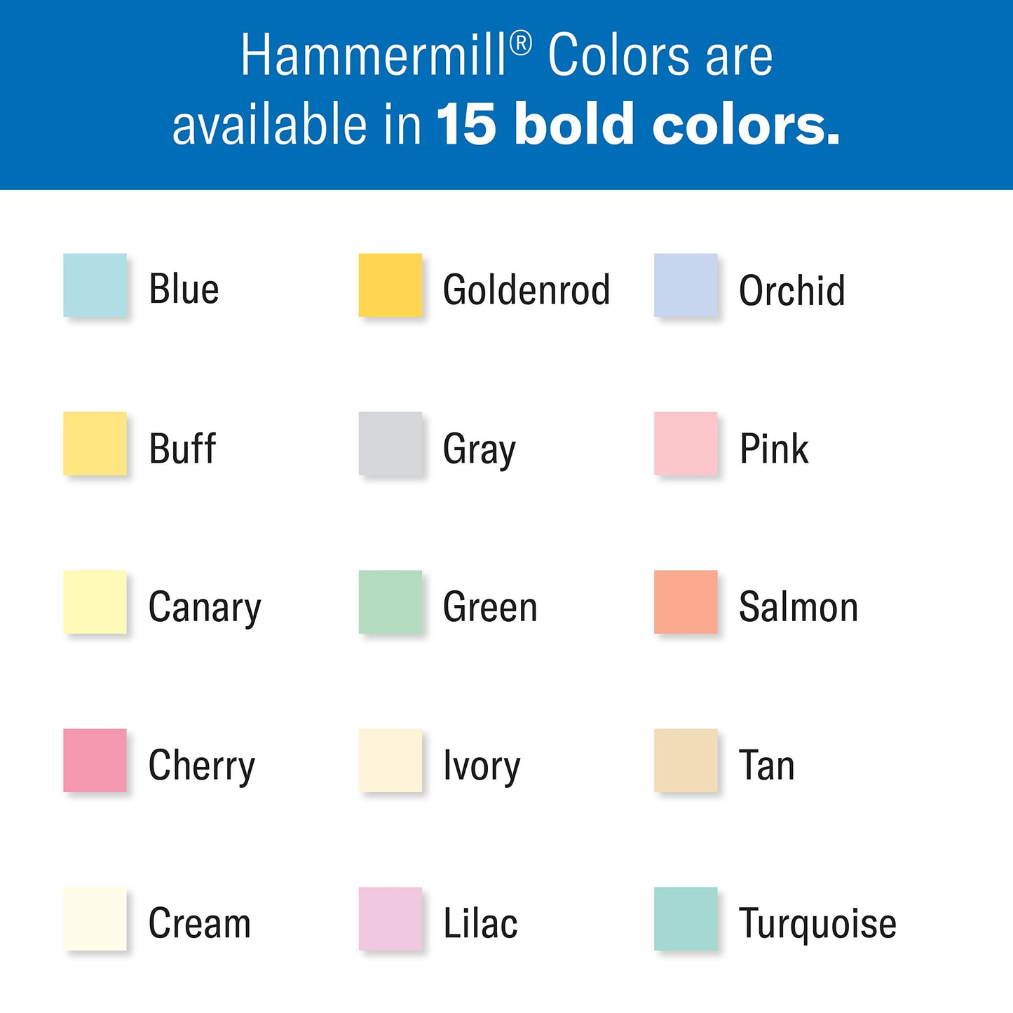 Hammermill Colored Paper, 20 lb Green Printer Paper, 3 Hole - 10 Ream (5,000 Sheets) - Made in the USA, Pastel Paper, 102947C