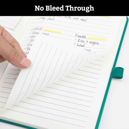 12Pack Lined Hardcover Journal Notebook, A5 192 Pages 100Gsm Thick Paper College Ruled for School,Note Taking,Work,Diary，5.7''*8.3'',Turquoise