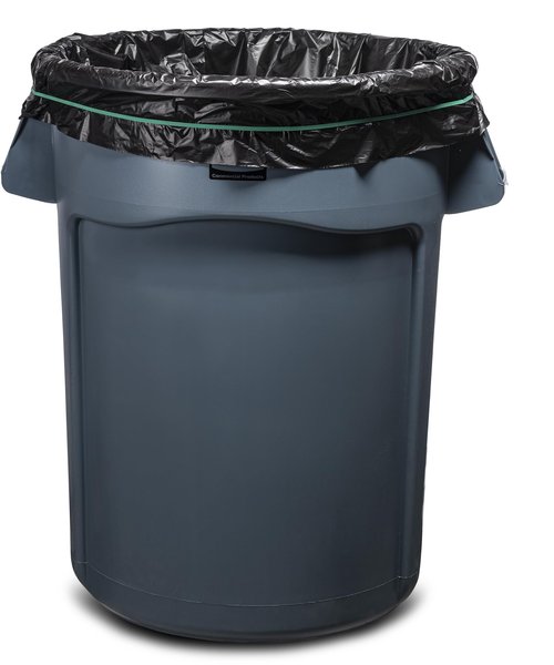 Rubber Bands for 55 Gallon Trash Cans – 6 Pack | Secure 55 Gallon Trash Bags | Heavy Duty, Durable, Stretchable, & Reusable for 55 Gal Garbage Cans