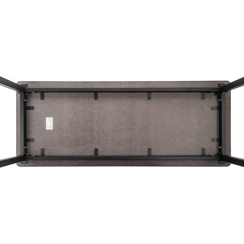 National Public Seating NPS SLT 3 Series 24x60 Metal Science Lab Table with Chem-Res Top in Black