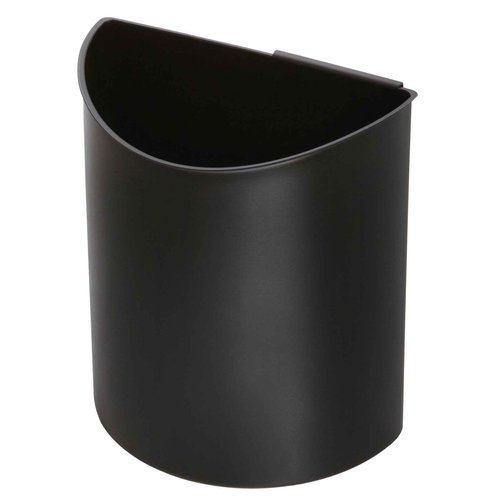 Safco Deskside Small Trash Can Recycling Bin Combo, 3 Gallon, For Kitchen, Office, Indoor Use, Black/Blue