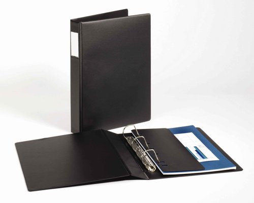 Cardinal® Slant-D® Legal-Size 3-Ring Binder, 2" Rings, 43% Recycled, Black (Pack of 2)