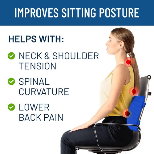 Everlasting Comfort Foot Rest & Lumbar Support Pillow - Elevate Your Seating Experience - Perfect for Work, Gaming, and Relaxation