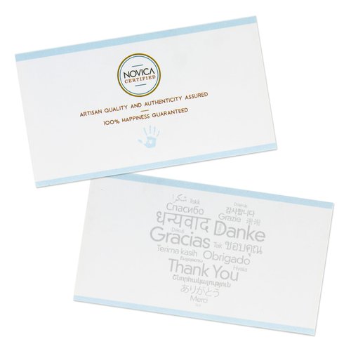 NOVICA Black Hand Carved Suar Wood Horse Door Stopper, 'Handy Horse In Black'