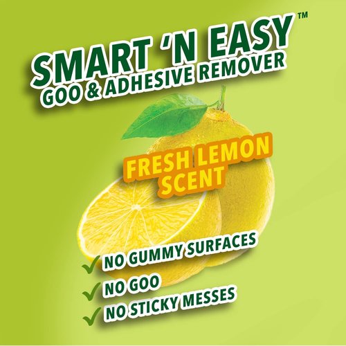 Dumond Smart 'n Easy Goo Remover - Surface Safe Adhesive Cleaner | 1 Gallon Refill with Lemon Citrus Scent