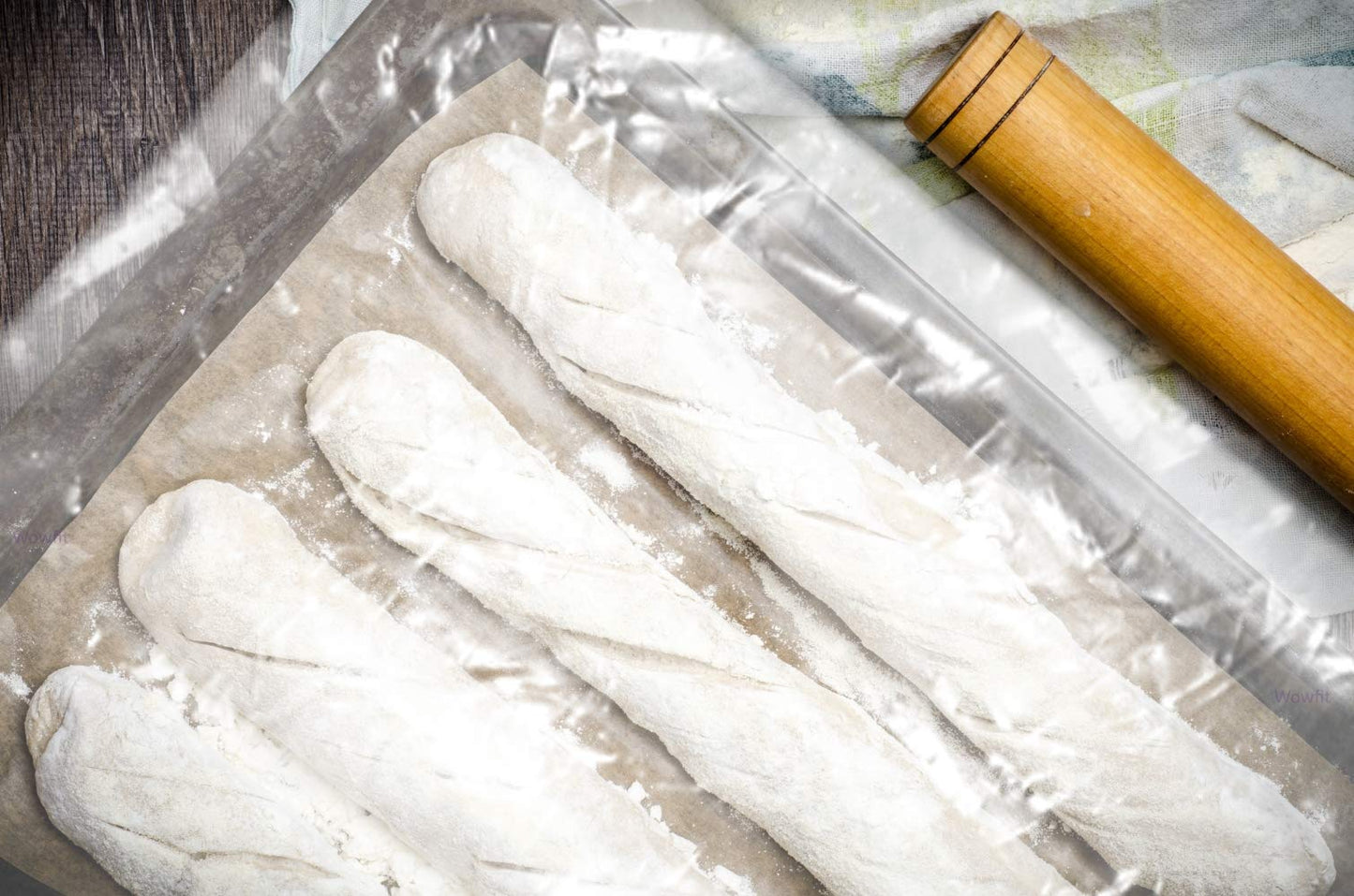 Wowfit 30 CT 18x24 inch 1.1 Mil Clear Plastic Flat Open Poly Bags – Great for Proofing Bread, Dough, Pans, Jackets, Coats, Pillows, Laundry, and More