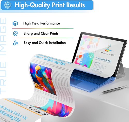 Brother TN760 Toner - High Yield Black Cartridge Compatible with MFC-L2710DW & HL-L2350DW