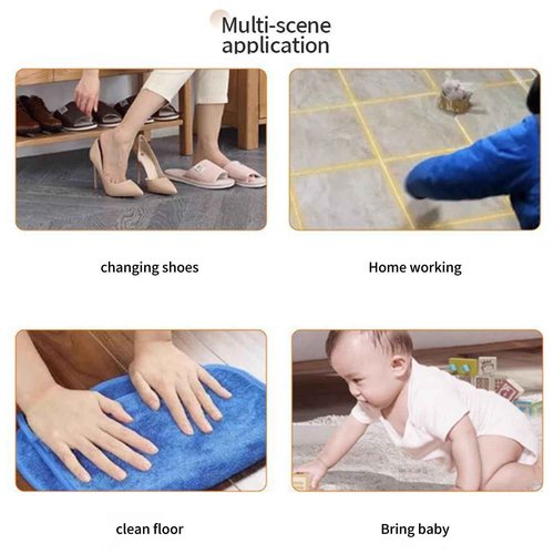 Halyuhn Brown Low Roller Seat 13’’, PU Leather Low Rolling Stool with 5 Rolling Caster Wheels, Low Seat Tool Heavy Duty for Home and Office Use, Modern Comfortable Wheel Stool Chair Low Height, 1Pcs